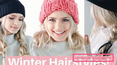 Acconciature sotto il cappuccio per capelli lunghi e medi - foto