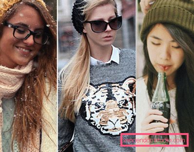 Acconciature sotto il cappuccio per capelli lunghi e medi - foto