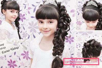 Acconciature con tiara per ragazze - Top 10 styling con una corona