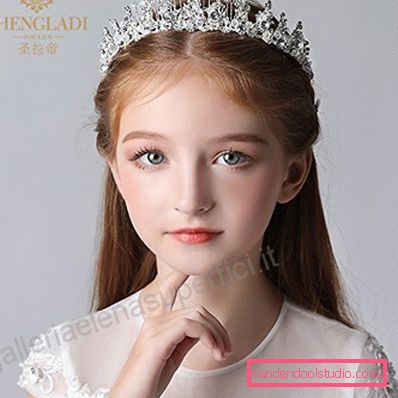 Acconciature con tiara per ragazze - Top 10 styling con una corona