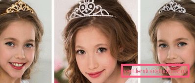 Acconciature con tiara per ragazze - Top 10 styling con una corona