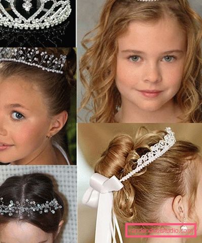 Acconciature con tiara per ragazze - Top 10 styling con una corona