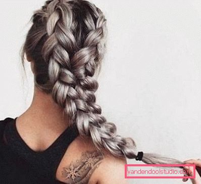 Acconciature con trecce per capelli lunghi Acconciature con trecce per capelli lunghi
