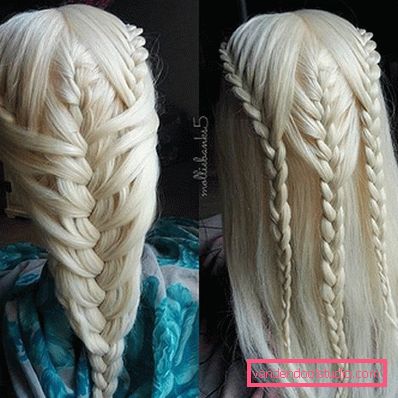 Acconciature con trecce per capelli lunghi Acconciature con trecce per capelli lunghi