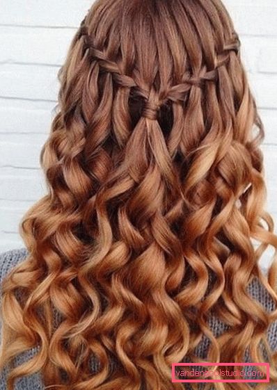 Acconciature con trecce per capelli lunghi Acconciature con trecce per capelli lunghi