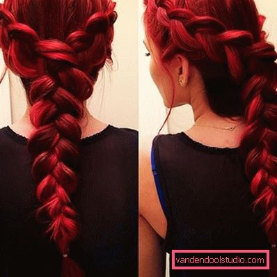 Acconciature con trecce per capelli lunghi Acconciature con trecce per capelli lunghi