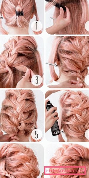 Acconciature con trecce per capelli lunghi Acconciature con trecce per capelli lunghi
