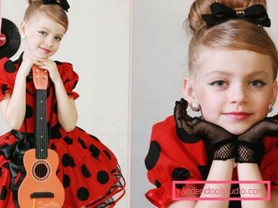Acconciature nello stile di stile per ragazze Hairstyles