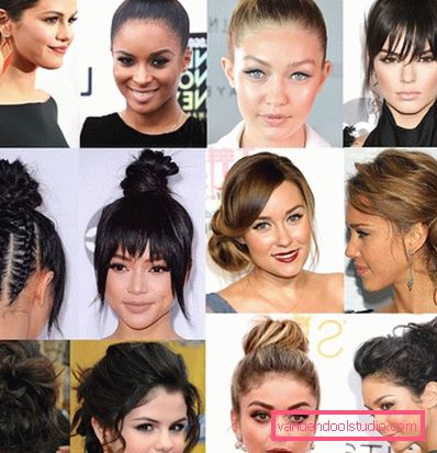 acconciatura per capelli lunghi Acconciature ciambella alta e bassa su capelli lunghi