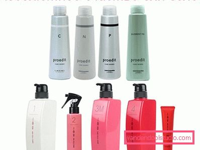 Felicità per i capelli di Lebel - una procedura professionale per il recupero