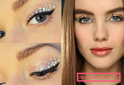truccare con strass truccare con strass