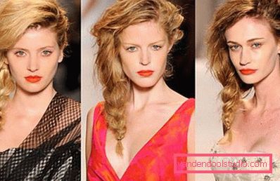 Semplici acconciature estive e styling 2013