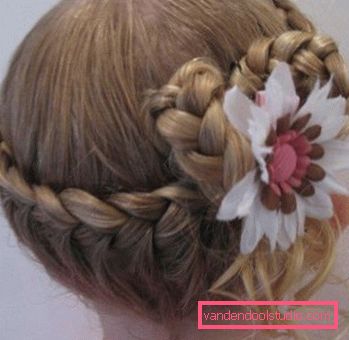 Belle trecce per ragazze Trecce intrecciate diverse per le ragazze a passi