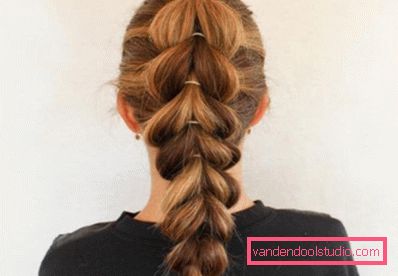 Diversi tipi di intrecci con elastici - Top 10 acconciature con elastici