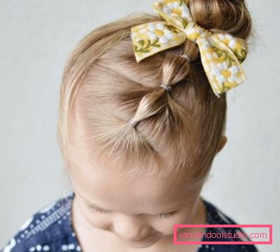 Acconciature per bambini per capelli medi all'asilo Una varietà di acconciature per ragazze con capelli medi