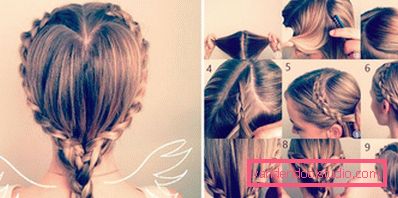 Una varietà di acconciature per ragazze con capelli medi
