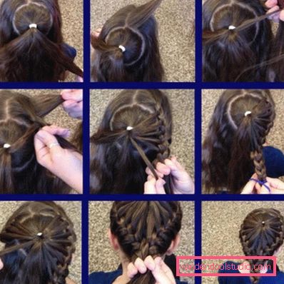 Una varietà di acconciature per ragazze con capelli medi