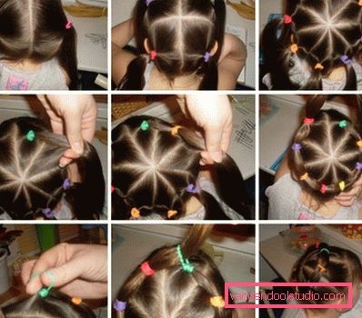 Una varietà di acconciature per ragazze con capelli medi