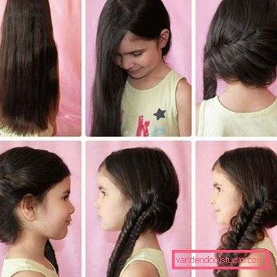 Una varietà di acconciature per ragazze con capelli medi