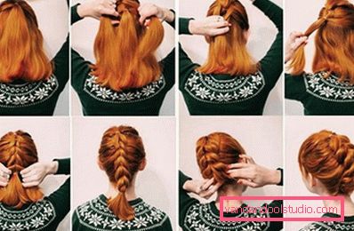 Una varietà di acconciature per ragazze con capelli medi