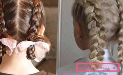 Acconciature per capelli medi a scuola Una varietà di acconciature per ragazze con capelli medi