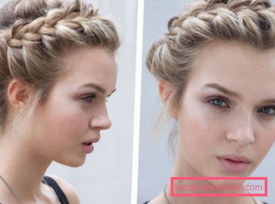 acconciature raccolte per capelli medi Una varietà di acconciature raccolte per capelli medi