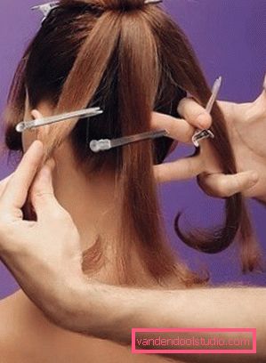 Una varietà di acconciature raccolte per capelli medi