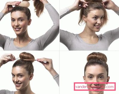 acconciature raccolte per capelli medi Una varietà di acconciature raccolte per capelli medi