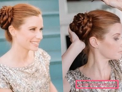 acconciature raccolte per capelli medi Una varietà di acconciature raccolte per capelli medi