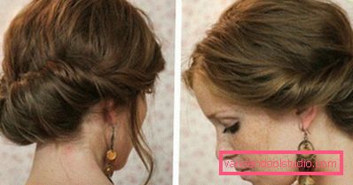 acconciature raccolte per capelli medi Una varietà di acconciature raccolte per capelli medi