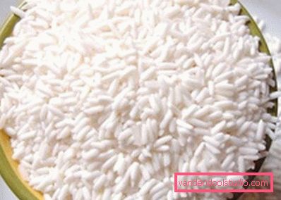 ciotola con cereali bianchi ciotola con cereali bianchi