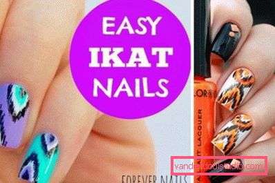 manicure ikat manicure ikat