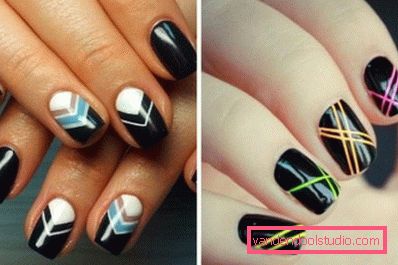 design delle unghie con strisce design delle unghie con strisce