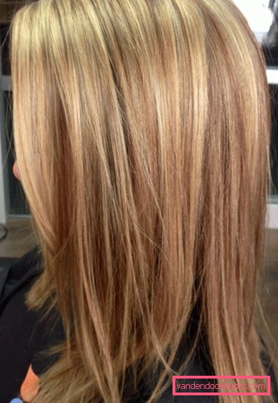 Bella colorazione di capelli biondi La più bella tintura per capelli scuri e chiari