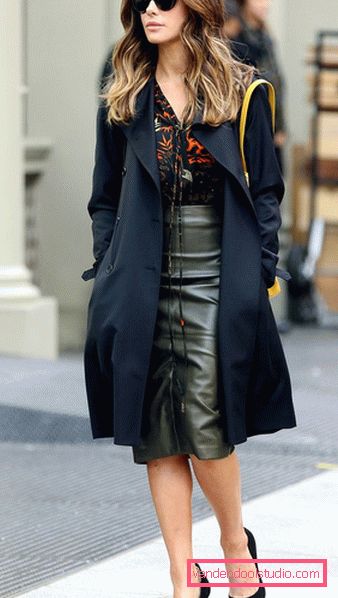 Gonne eleganti in pelle 2019-2020 anni