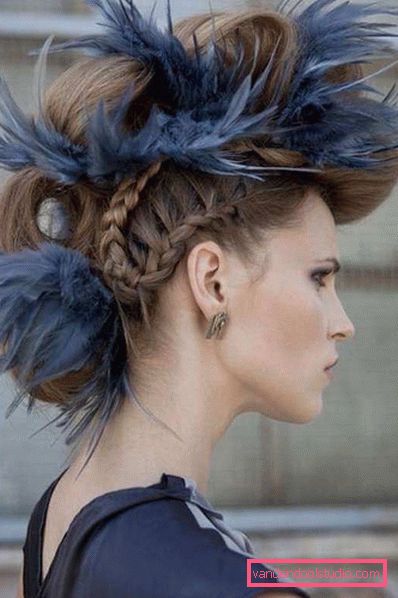Le acconciature più insolite - stile bello e originale.