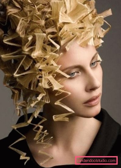 Le acconciature più insolite - stile bello e originale.