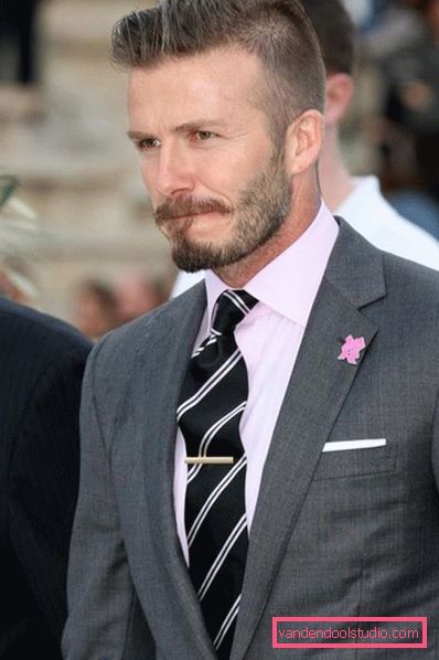 Le acconciature più alla moda di David Beckham