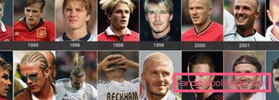 Acconciature Beckham per anno Le acconciature più alla moda di David Beckham