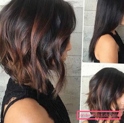 tintura alla moda sulla macchina La tintura più alla moda per tagliare i capelli per capelli scuri e biondi