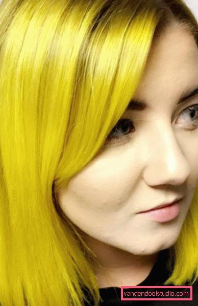 tintura alla moda sulla macchina La tintura più alla moda per tagliare i capelli per capelli scuri e biondi