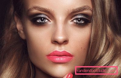 trucco lucido per la sera compensare la serata