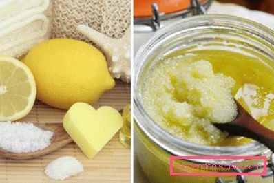 Scrub allo zucchero limone Scrub allo zucchero limone