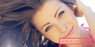 Maschera per capelli crema solare a casa