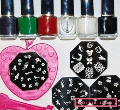 set di timbratura per manicure set di timbratura per manicure