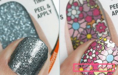 nail art con fiori e scintillii nail art con fiori e scintillii