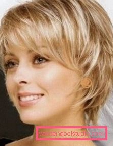 Tagli di capelli corti per ragazze - cascata Eleganti tagli di capelli corti per ragazze 2019