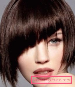 Tagli di capelli corti per ragazze - quadrati Eleganti tagli di capelli corti per ragazze 2019