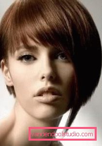 Tagli di capelli corti per ragazze - quadrati Eleganti tagli di capelli corti per ragazze 2019