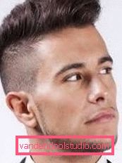 Taglio di capelli maschile elegante Ritagli di capelli eleganti da uomo 2019
